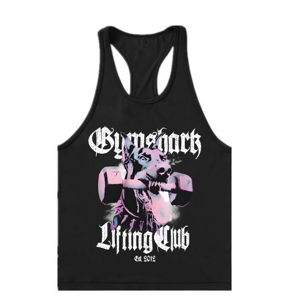 GYMSHARK New Men's Slim Fit Sports Casual Running Fitness Basketball Quick-Dry Stretch Sleeveless Ve