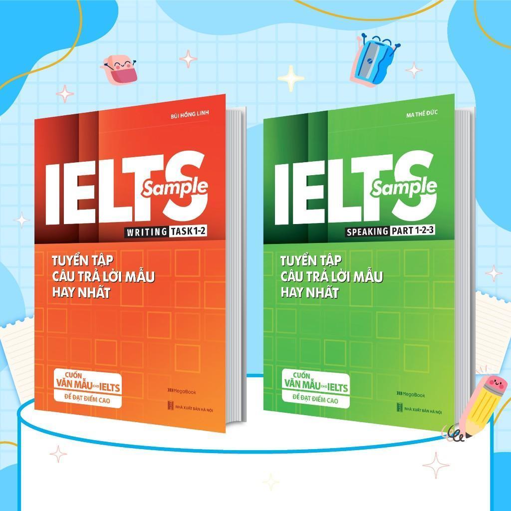 หนังสือ - Ielts Samp Writing Task 1, 2 + Ielts Sample Speaking Part 1, 2, 3 - รวมคําตอบตัวอย่างที่ดี