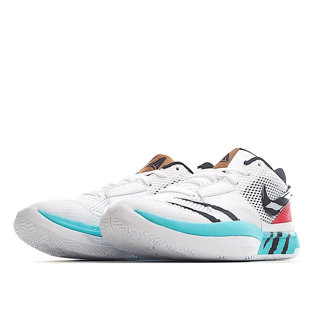 รองเท้าผ้าใบ N & K Zoom JA 1 EP สำหรับผู้ชาย ออกแบบเพื่อกันลื่นในสนามแข่งขันบาสเก็ตบอล