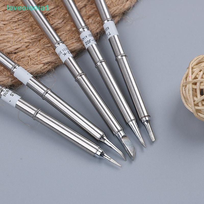 loveoionia1 T12 BC2/J02/JL02/KR/ILS หัวแร้งเคล็ดลับสําหรับบัดกรี Rework Station ใหม่ IA