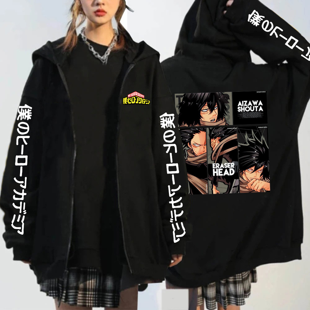 Aizawa shouta - My Hero Academia Japan Anime Hoodies Boku no Hero Academia aiawa shota jacket