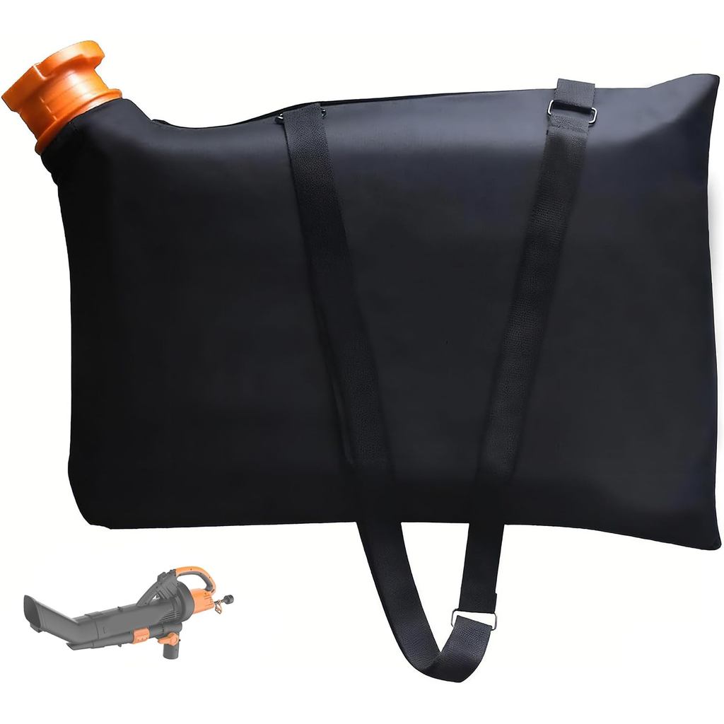 50026858 WGBAG500 Trivac Leaf Collection Bag เข้ากันได้กับเครื่องดูดฝุ่นโบลเวอร์ Worx WG500, WG501, 