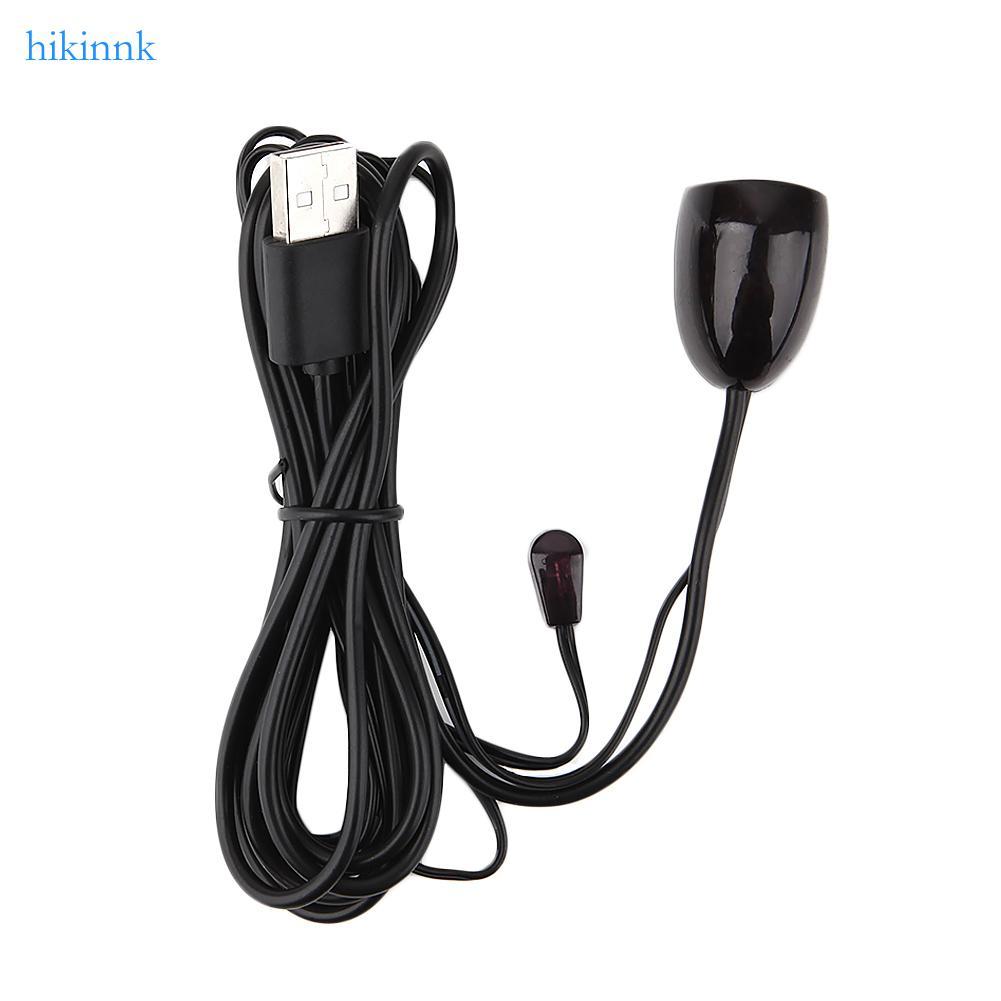 HIKI อะแดปเตอร์ USB อินฟราเรด IR Remote Extender Repeater Receiver ตัวส่งสัญญาณ Applies สําหรับสายเคเบิลอุปกรณ์ควบคุมระยะไกลส่วนใหญ่