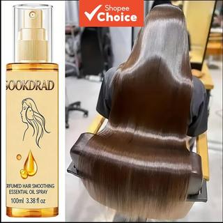 Overnight Hair Care Smoothing Essential Oil Spray 100ml Nourishing For Morning Glow