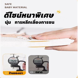 แผ่นกันกระแทกผนังสำหรับเด็ก6/8pcs สติกเกอร์วอลเปเปอร์ ลายการ์ตูนน่ารัก มีกาวในตัวกันน้ําวัสดุปลอดภัย