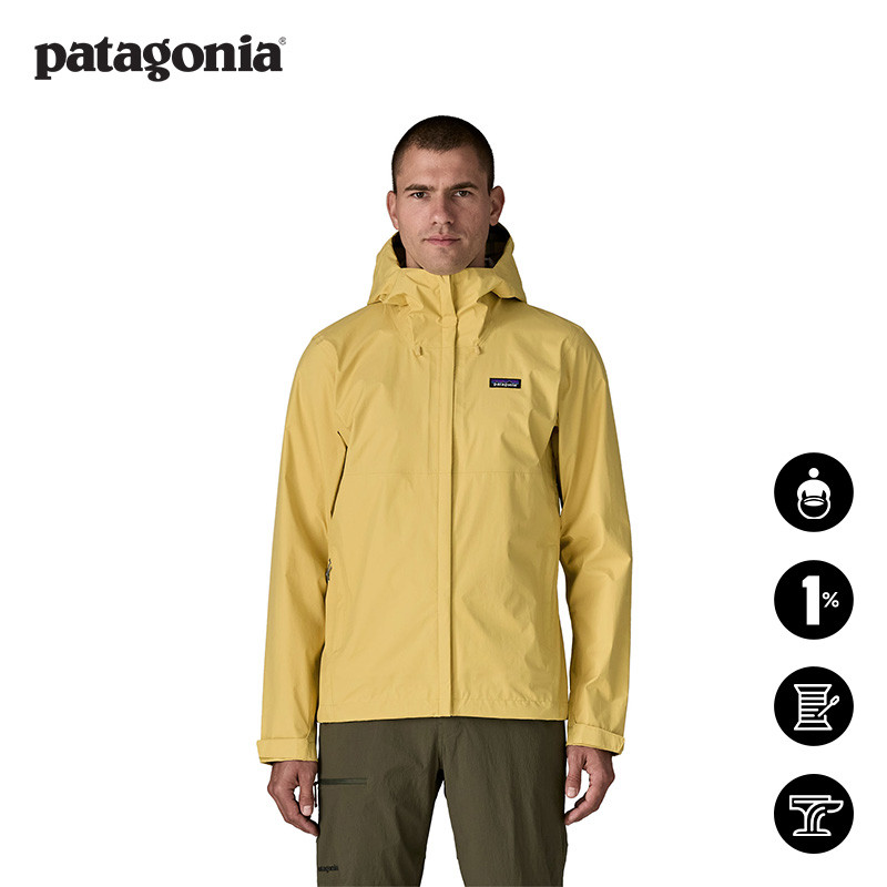 เสื้อแจ็คเก็ตกันน้ําสําหรับผู้ชาย Torrentshell 3L 85241 patagonia patagonia