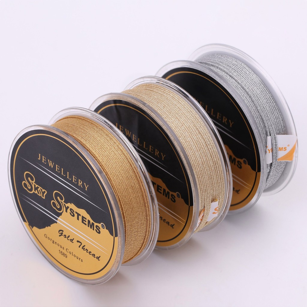SKY EQA 0.55 & 0.65 มม.เครื่องประดับสายโพลีเอสเตอร์เครื่องประดับอุปกรณ์เสริมสร้อยข้อมือและสร้อยคอวัส