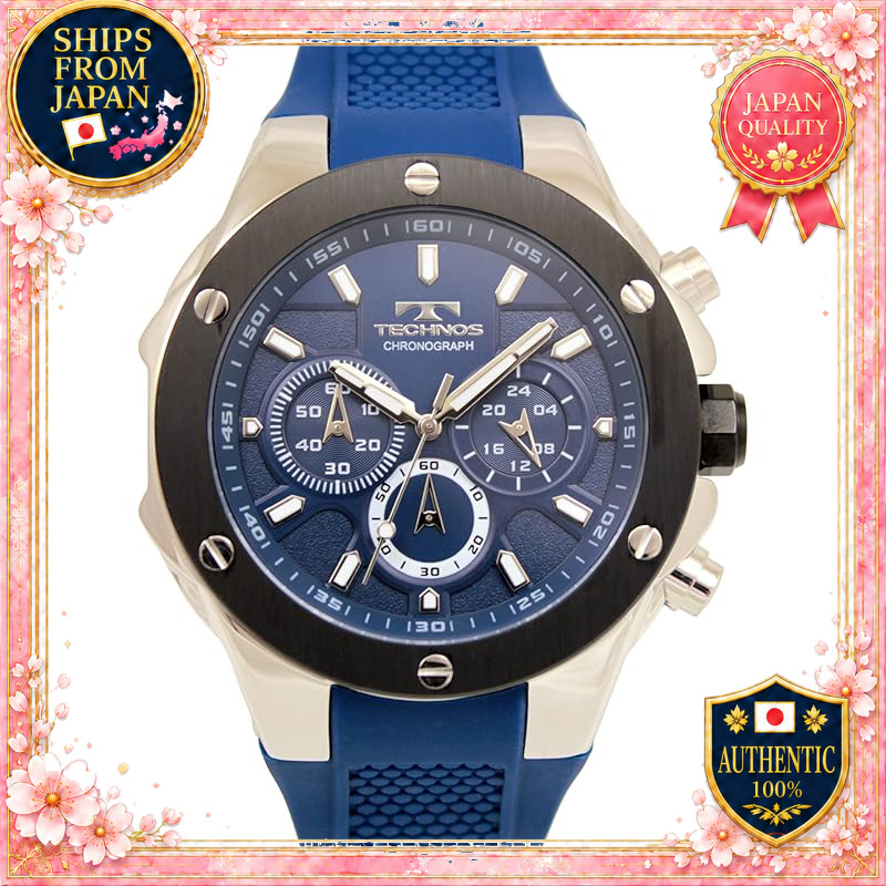 TECHNOS Chronograph T6C22BN Watch