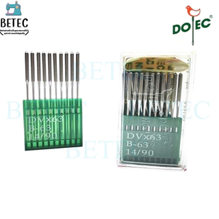 เข็ม DVx63 ยี่ห้อ:DOTEC เข็มจักรอุตสาหกรรม สำหรับจักรลา จักรลากระบอก (1แผง) มี10เล่ม