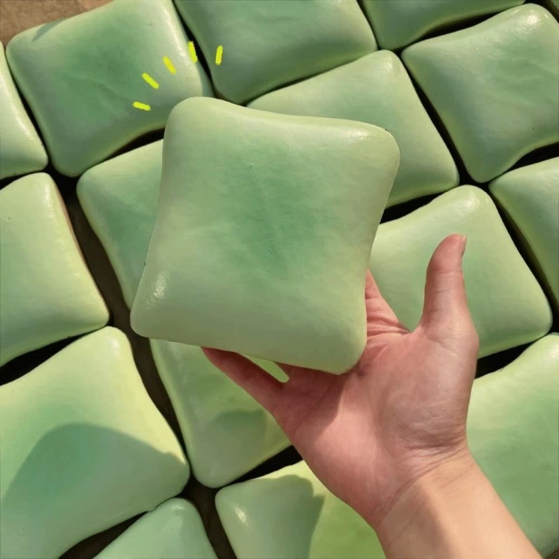 ตลก Sticky Bread Butter Squishy ความวิตกกังวลบรรเทาความเครียด Release ช้า Rising Squishy Sensory Play Fidget ของเล่นของขวัญ