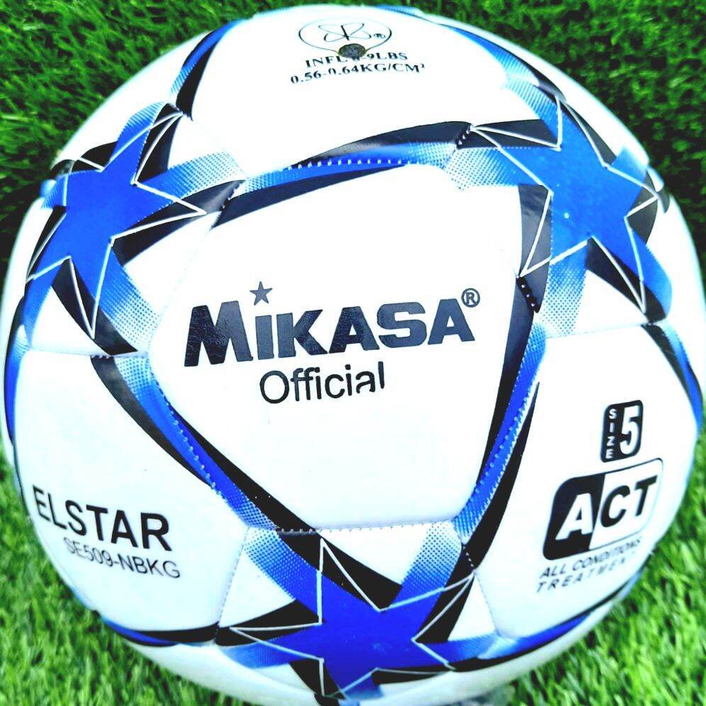 MESIN Mikasa ลูกฟุตบอล เบอร์ 5 ลูกฟุตบอล elstar Mikasa ลูกฟุตบอลจักรเย็บผ้า Mikasa ลูกฟุตบอล