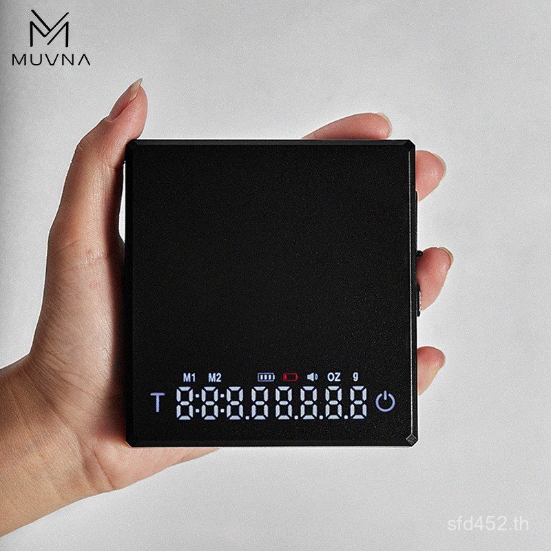 Coffee Narrative Coffee Prosaic Italian Timing Electronic Scale MUVNA MUVNA Smart Precise Hand Brew 