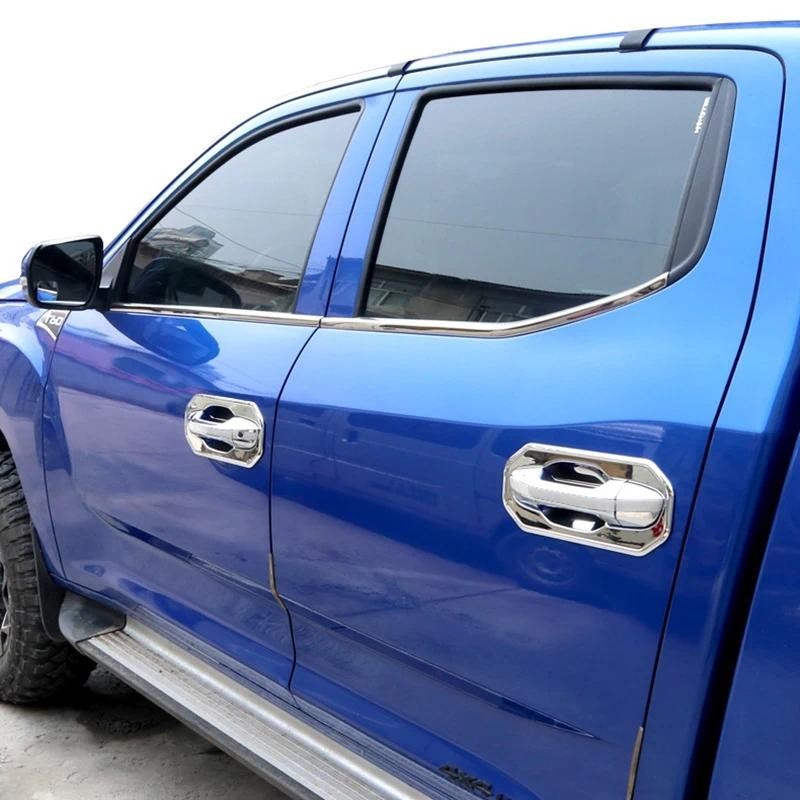 ด้านนอกประตู Handle ชามสติกเกอร์ Trim สําหรับ SAIC MAXUS LDV T60 T70 อุปกรณ์เสริม 2017 2018 2019 202