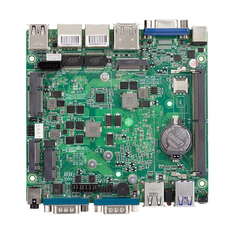 Rock Control Mini Industrial Control โฮสต์ขนาดเล็กฝังประเภท i3-N305 Dual Net Dual String คอมพิวเตอร์