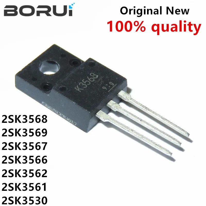 10pcs 2SK3568 TO-220F K3568 TO-220 2SK3569 K3569 2SK3567 K3567 2SK3566 K3566 2SK3562 2SK3562 2SK3561