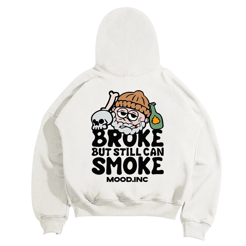 MOOD MOOD | OVERSIZE BOXY HOODIE SWEATER | ENJOY ENJOY