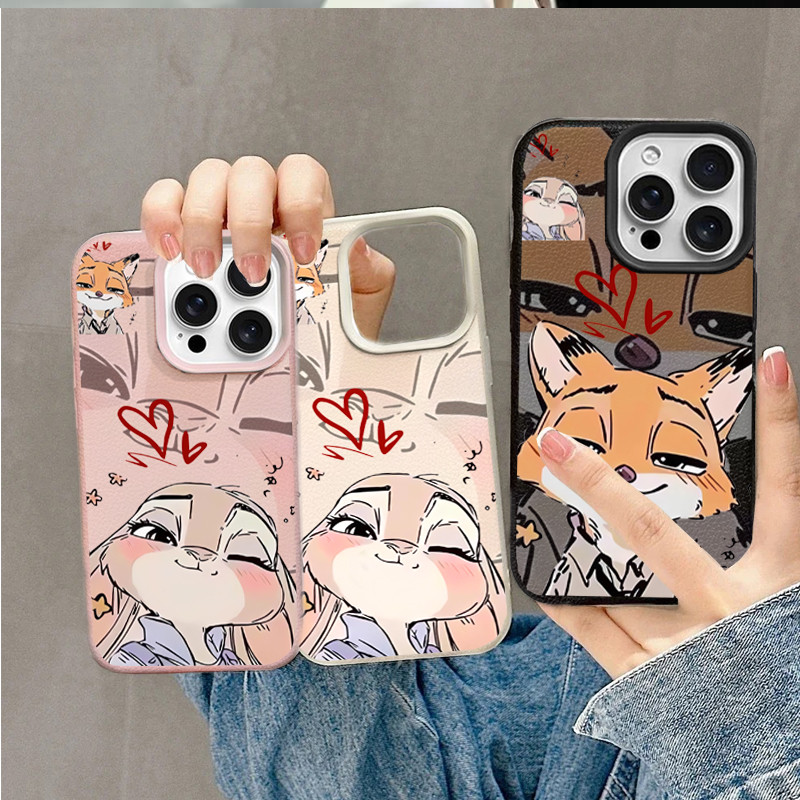 การ์ตูน Zootopia 2 Judy Nick สําหรับ Realme C53 C51 C55 C35 C63 C61 C20 C21Y C25Y C75 5 5i 8 V13 NAR