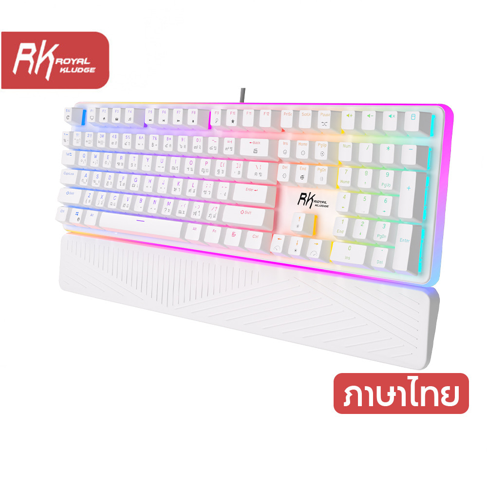 Royal Kludge Rk918 Full Rgb Backlit คีย์บอร์ดแบบมีสาย