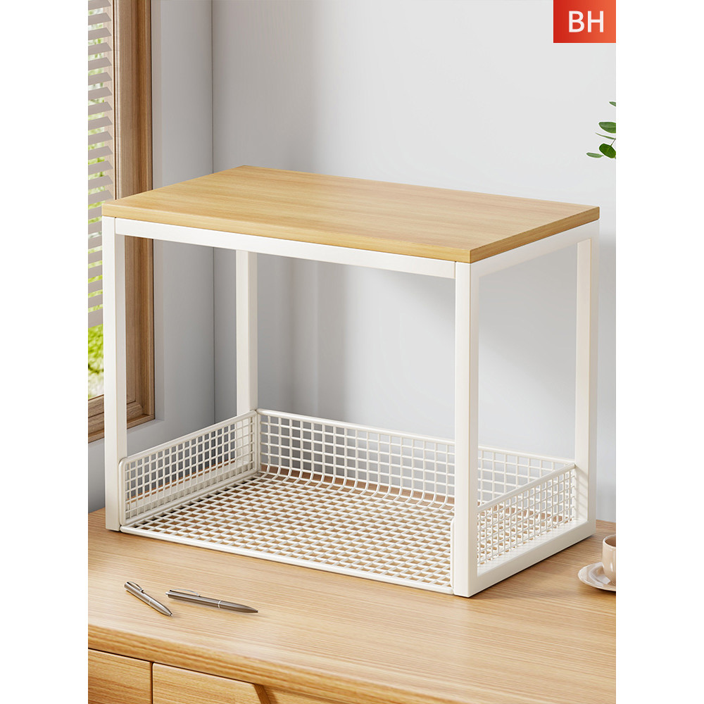 ชั้นเก็บหนังสือโต๊ะชั้นหนังสือที่เรียบง่ายโต๊ะสํานักงานชั้นวางไฟล์ขนาดเล็กเด็กหนังสือภาพชั้นวางจอแสดงผล