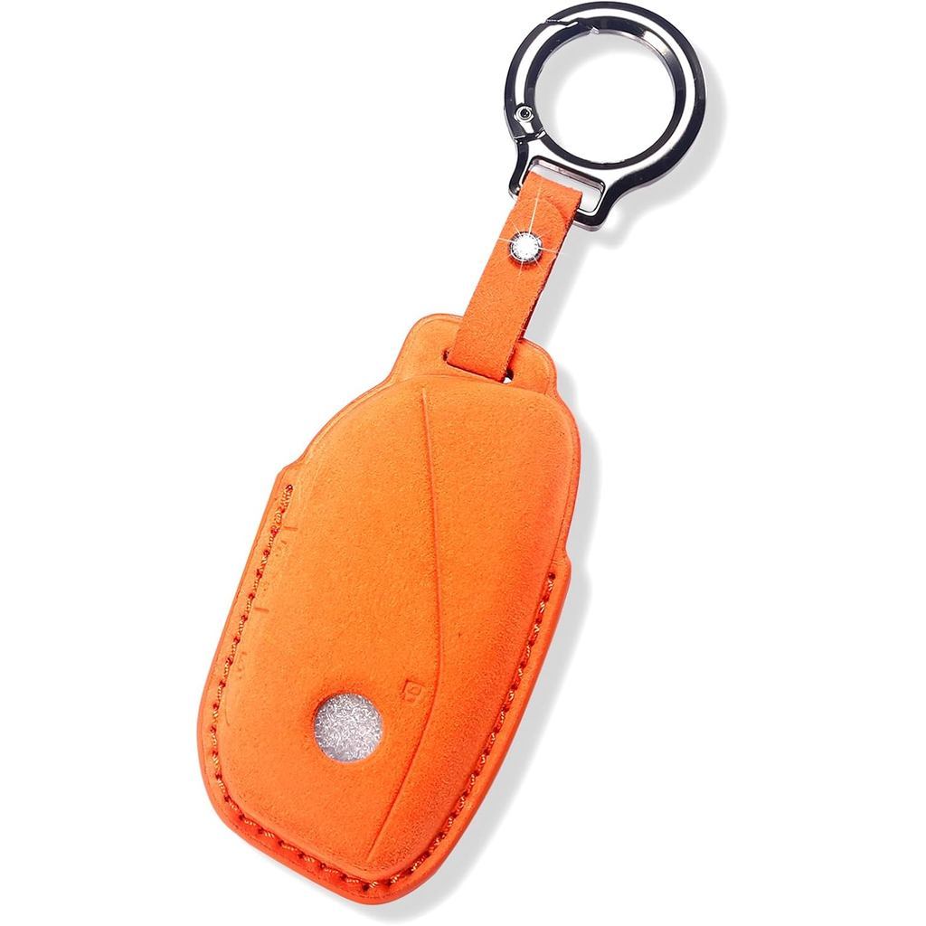 เข้ากันได้กับ BMW 2023 2024 ใหม่ 5/7 Series 740i 760i X1 X5 X6 X7 XM IX3 I5 I7หนังแท้สําหรับ BMW Key