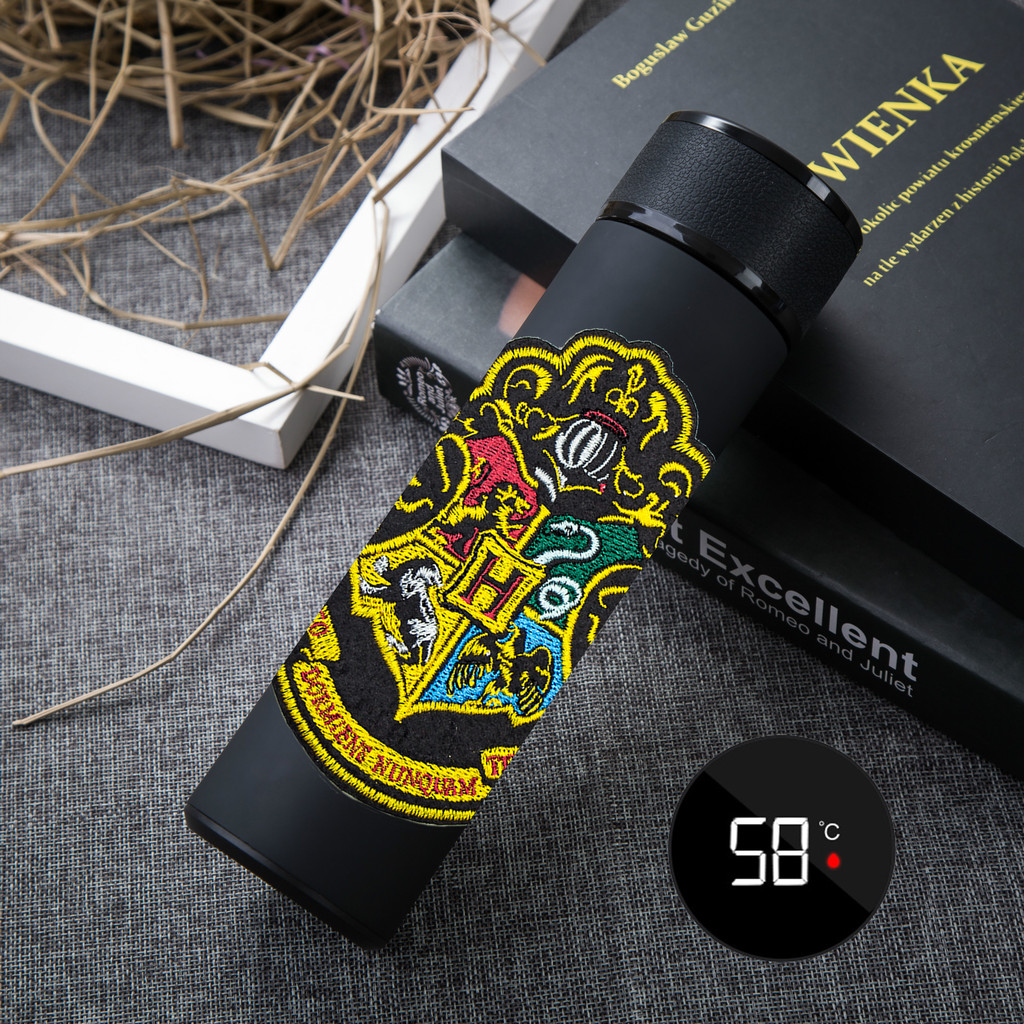 ธีม Harry Potter Hogwarts Houses 304 สแตนเลสสูญญากาศฉนวนถ้วยรั่ว BPA-ฟรีขวดน้ําฉนวนกันความร้อน-ถ้วยกาแฟ-นักเรียนผู้ใหญ่หนุ่มสาวทุกวันกลางแจ้ง Birthd