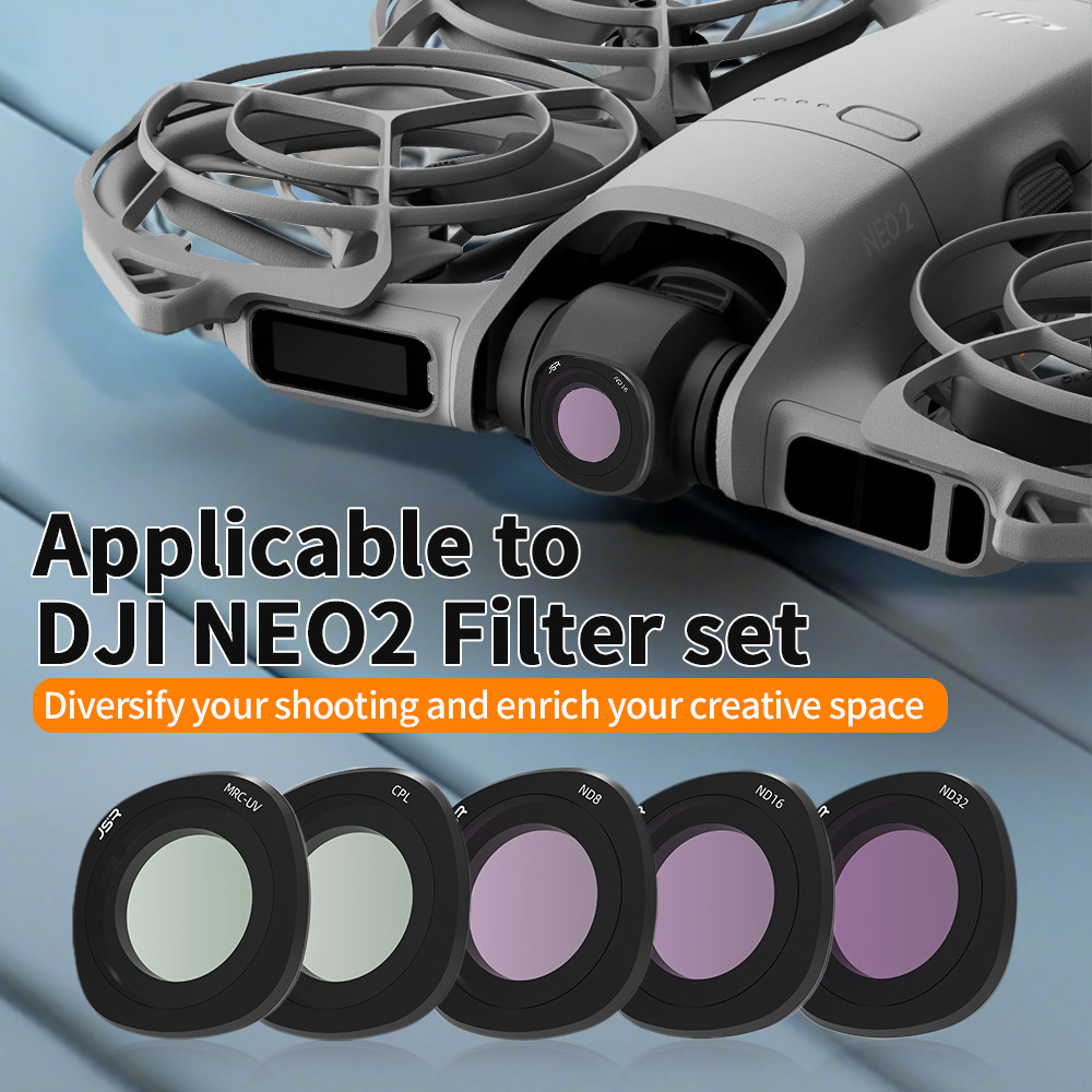 ตัวกรองเลนส์สําหรับ DJI Neo 2 กล้อง UV CPL Polarizer ND Dimmer Neutral Density Filter ndpl Optical Glass อุปกรณ์เสริม