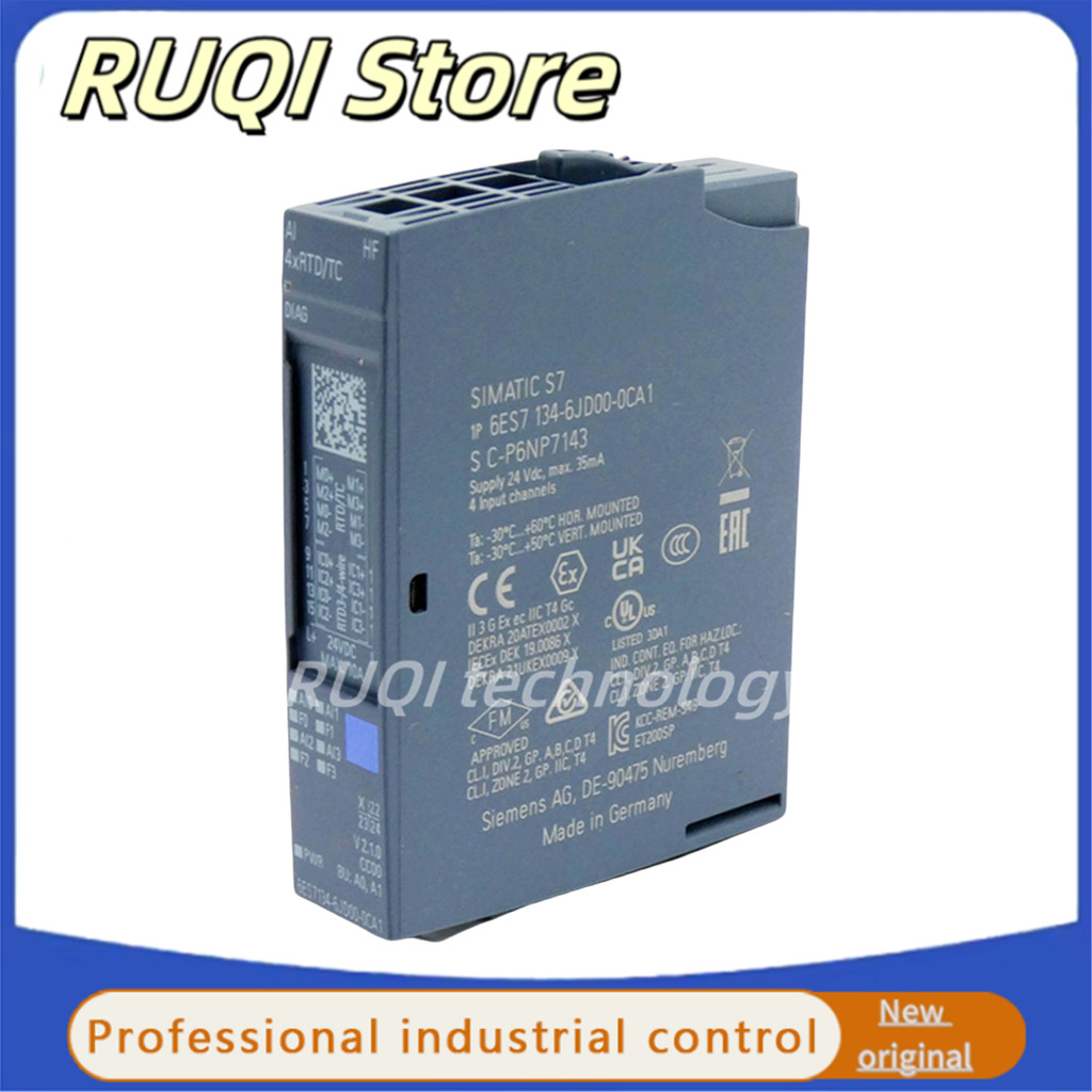 ใหม่เดิม 6ES7134-6JD00-0CA1 6ES7135-6HD00-0BA1 6ES7137-6AA00-0BA0 6ES7138-6AA01-0BA0 6ES7134-6GD01-B