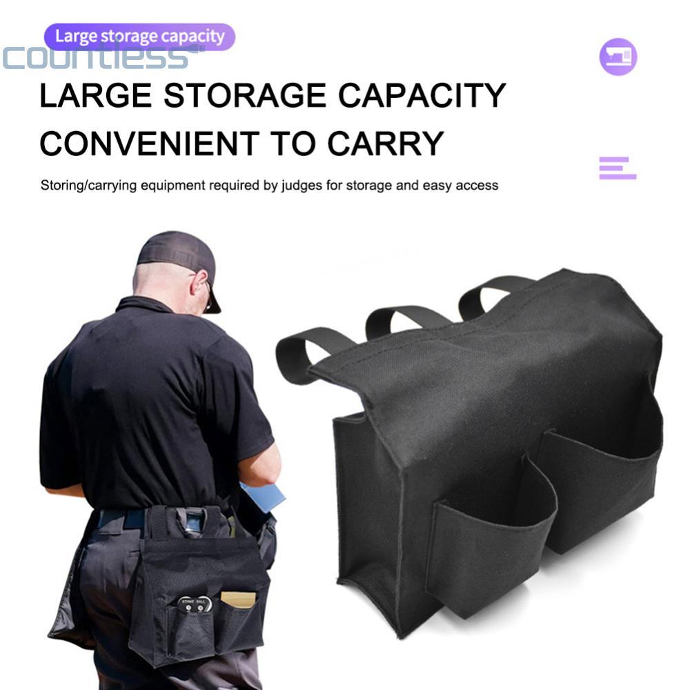 COU เบสบอล Umpire Ball กระเป๋าขนาดใหญ่ความจุ Oxford ผ้า Umpire Ball กระเป๋าเบสบอลผู้ตัดสิน Ball กระเ