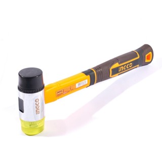 INGCO ค้อนหัวพลาสติก ด้ามไฟเบอร์ รุ่น HRUH8940 ขนาดเส้นผ่าศู…