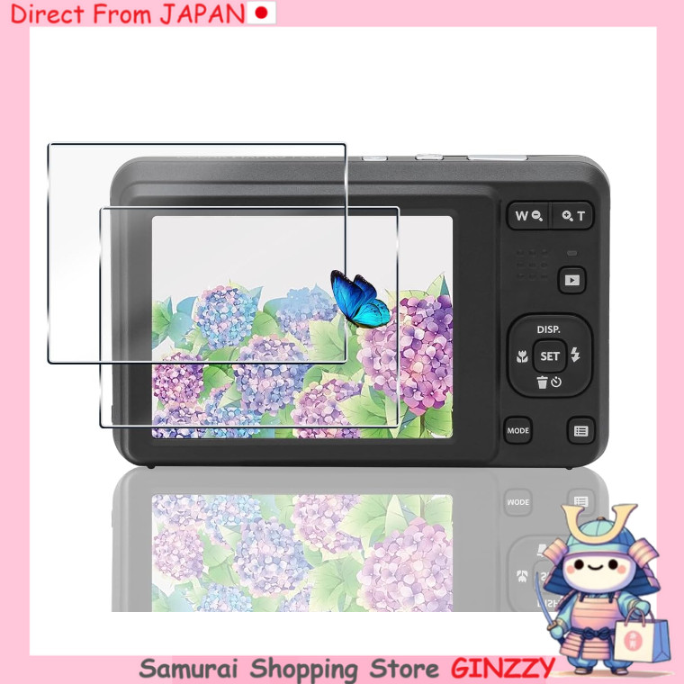 [ชุด 2 ชิ้น] ฟิล์มกระจก Fierymoto สำหรับ Kodak Pixpro FZ55 - กระจกนิรภัย AGC ญี่ปุ่น ความแข็ง 9H