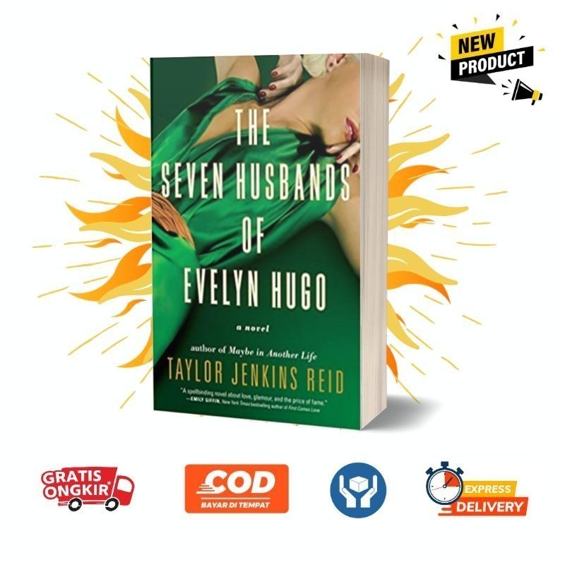 สามีเจ็ดแห่ง Evelyn Hugo โดย Taylor Jenkins Reid (ภาษาอังกฤษ)