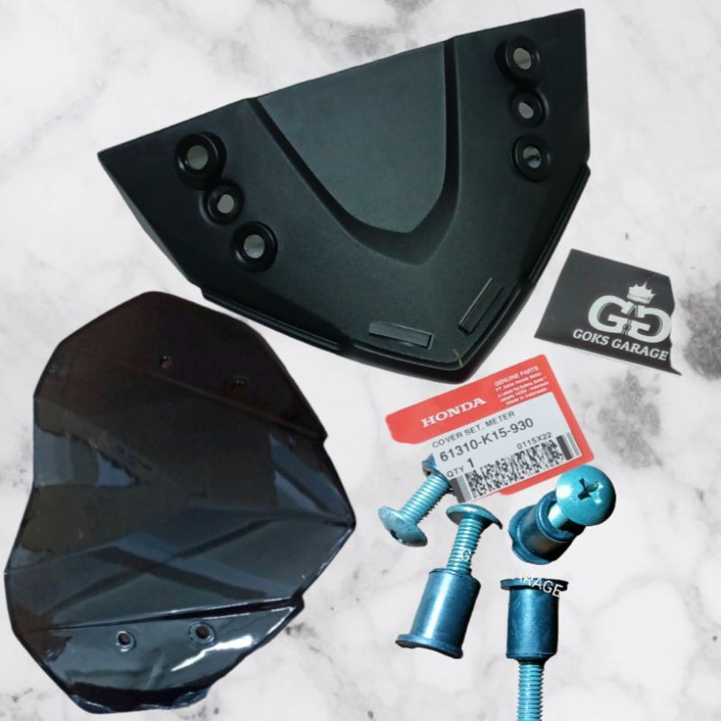 Visor Mount Cb150r ชุดฝาครอบ LED เมตร - หมวก - กระบังหน้าใหม่ CB 150 R LED FACELIFT bolt hole 6 6131