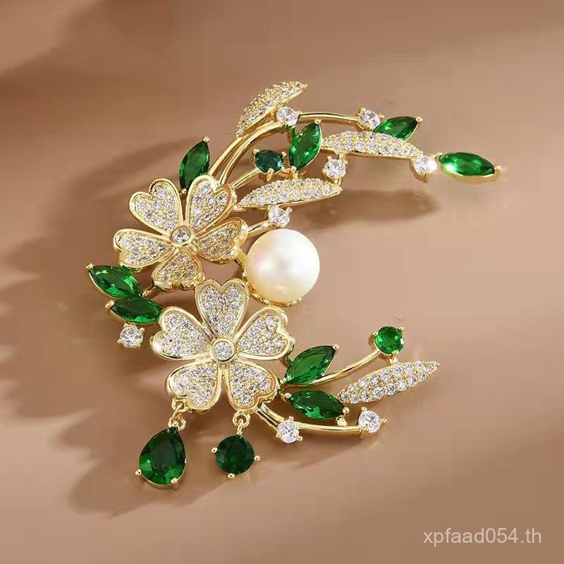 ZO4Q เข็มกลัด Simple Buckle Corsage ของขวัญ All-Match อุปกรณ์เสริมที่ไม่ซ้ํากัน Laurel Design Influe