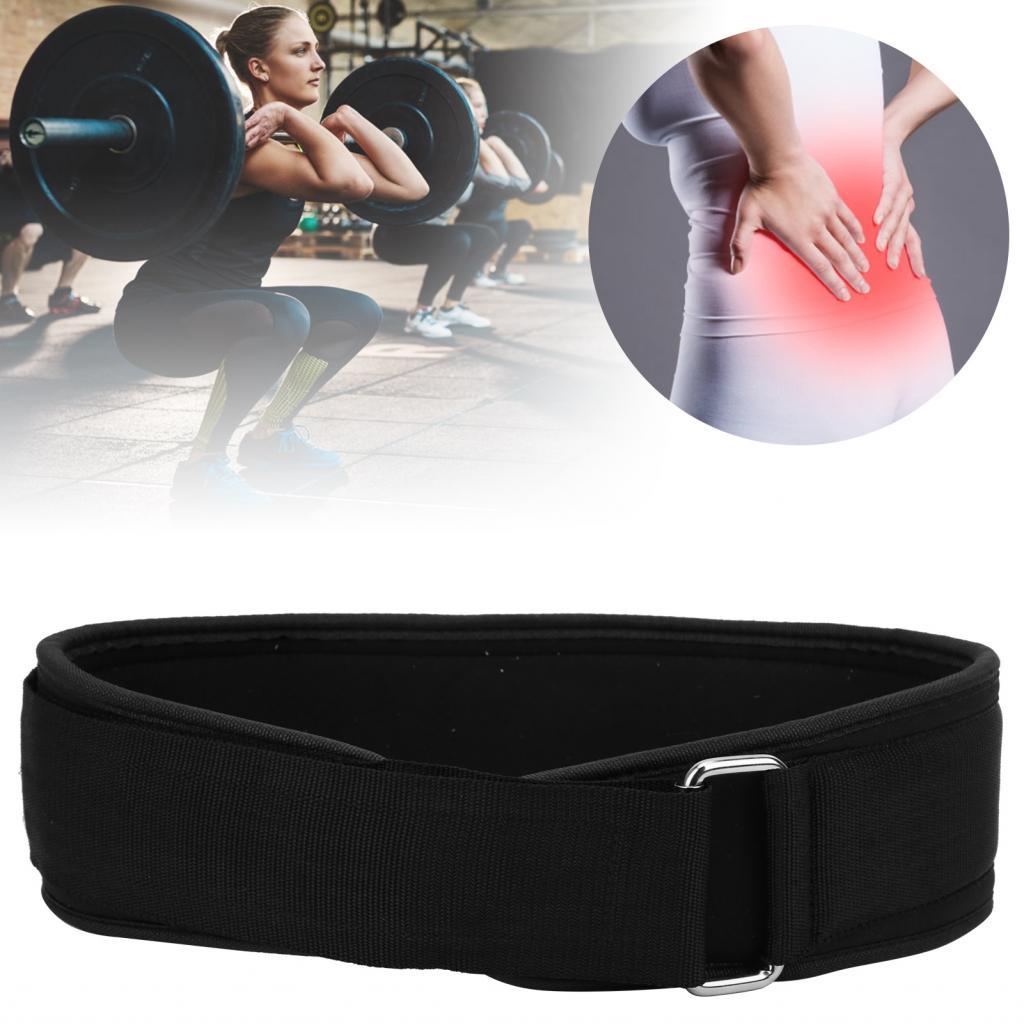 Wowi เข็มขัด EVA Powerlifting เข็มขัดออกแบบตามหลักสรีระศาสตร์สําหรับยิม Squats Lunges ยกน้ําหนัก (M)