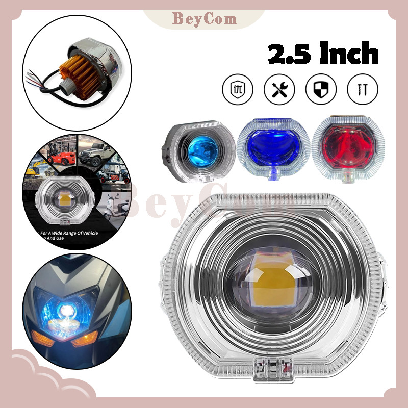 CAHAYA Mini Laser Light Bild Projector/Mini Cut Off Projector - กันน้ํา, Universal Car Motorcycle