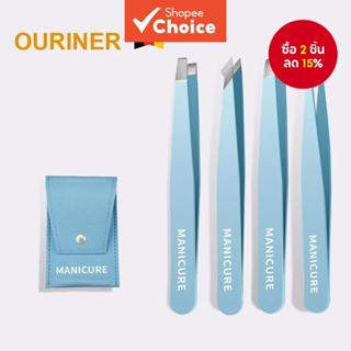 แหนบคิ้วสแตนเลสสีสันสดใส – ที่ดึงผมละเอียดแบบเอียงสําหรับแต่…