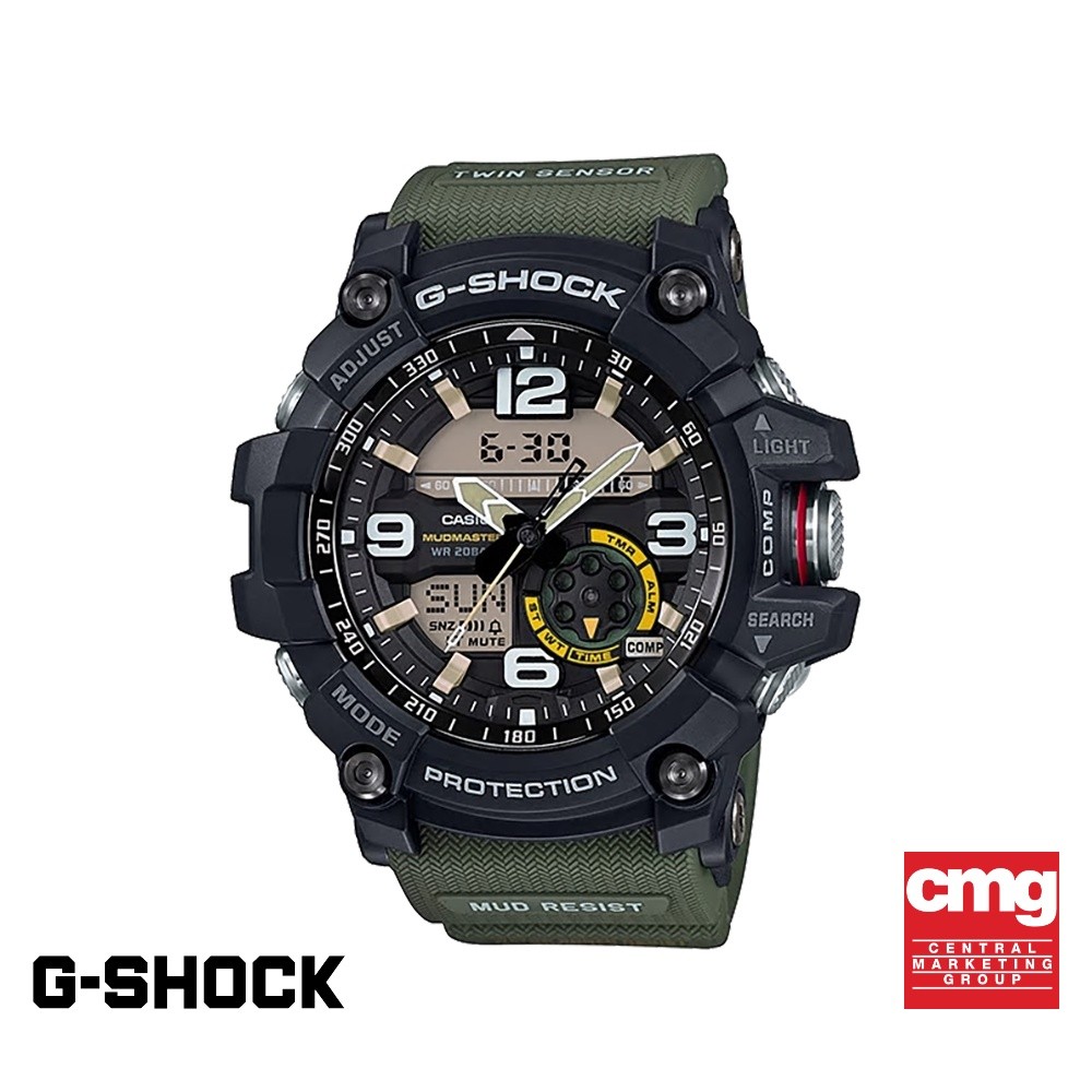 CASIO นาฬิกาข้อมือผู้ชาย G-SHOCK PREMIUM รุ่น GG-1000-1A3DR วัสดุเรซิ่น สีเขียว