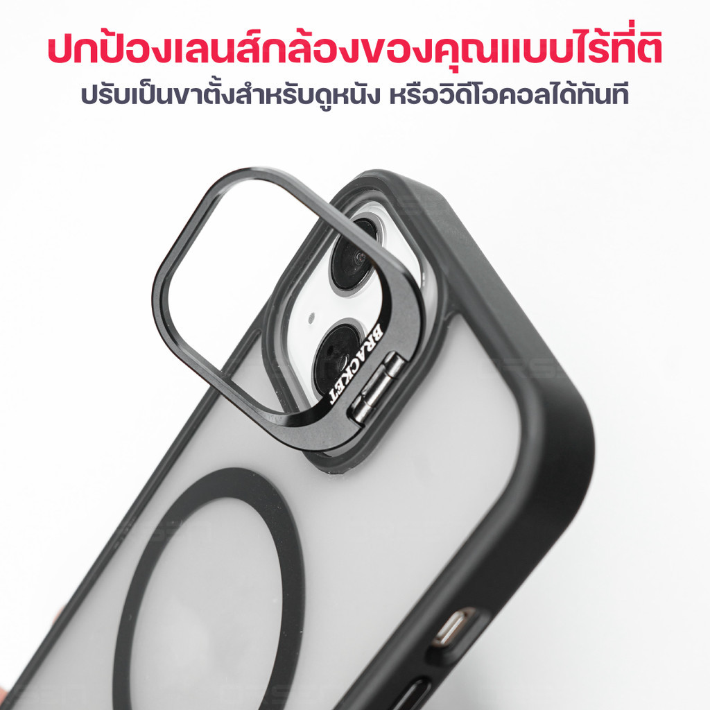 [ส่งด่วน] Moov CS09 Case เคสแม่เหล็ก Case for iPhone 17 Pro Max Air 16 Pro 15 Plus 14 13 12 11 เคสมือถือ ราคา ถูกที่สุด ดีลบีเคเค แกลเลอรีภาพที่ 4