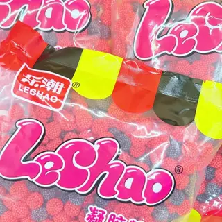LeChao Mixed Berry Jelly เยลลี่มิกซ์เบอร์รี่สีสวย รสผลไม้แท้ เคี้ยวหนึบอร่อยจุใจ 1 กิโลกรัม