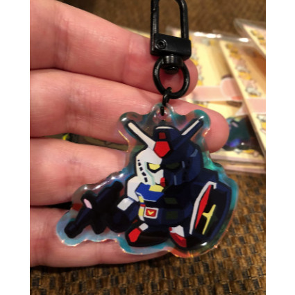 SD เครื่องรางกันดั้ม พวงกุญแจอะคริลิค chibi Gundam sd