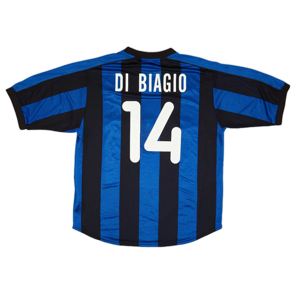 #IM 99-00 Home Retro Soccer Jersey Football #RONALDO