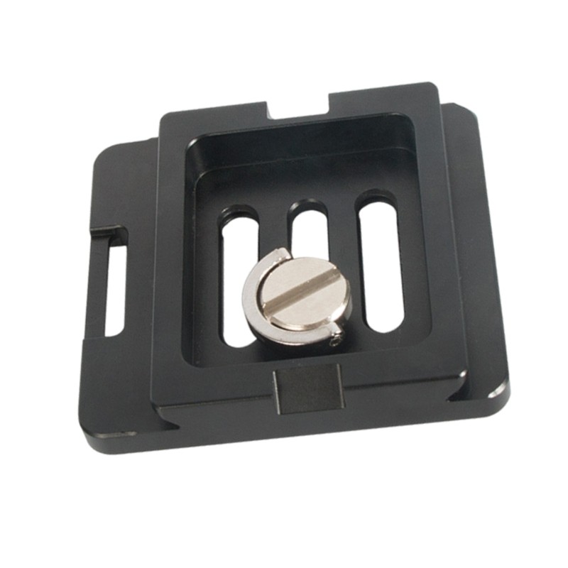 QUU Universal Quick Release แผ่นกล้อง 3 ช่องติดตั้ง 6AntiSlip Feet