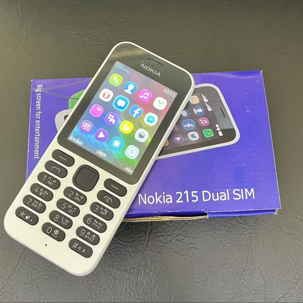 โทรศัพท์มือถือปุ่มกด Nokia 215 ปุ่มกดไทย-เมนูไทย