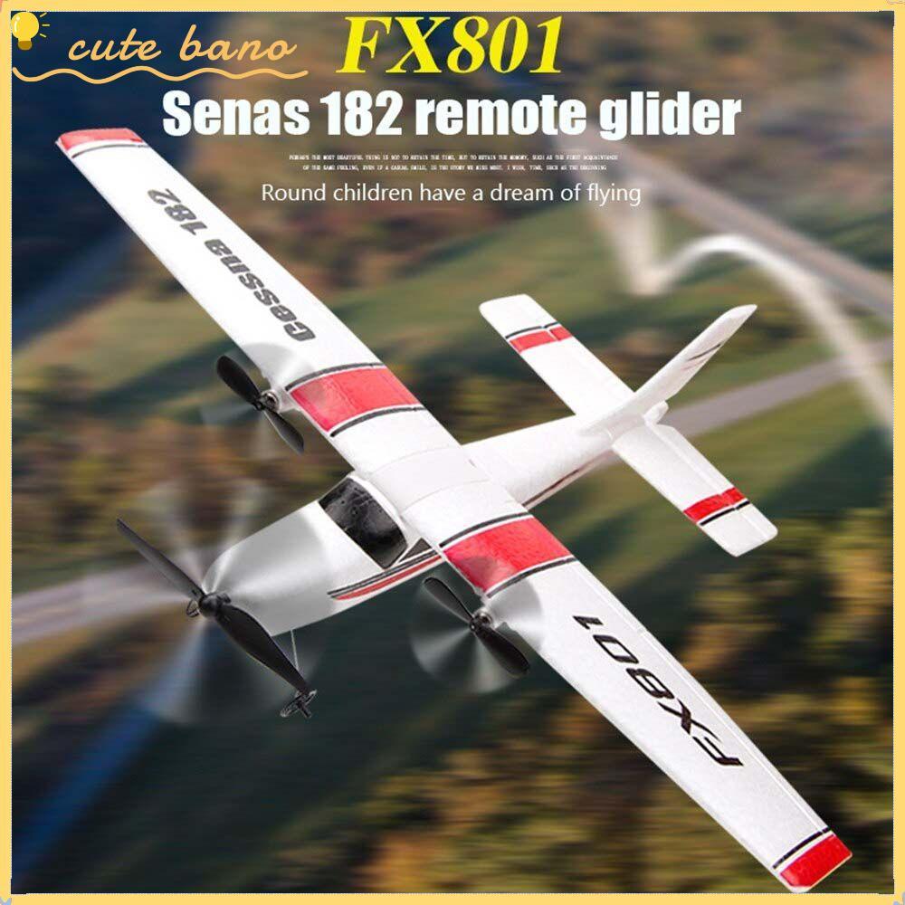 BANO สําหรับ Cessna 182 FX801 เครื่องบินของเล่นทนต่อการตก EPP โฟม 2.4G Controller RC เครื่องร่อน