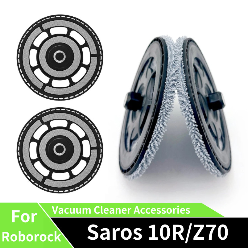 Roborock Saros 10R Mop Mount อุปกรณ์เสริมสําหรับ Roborock Saros Z70 หุ่นยนต์เครื่องดูดฝุ่น Mop ถาดอะ