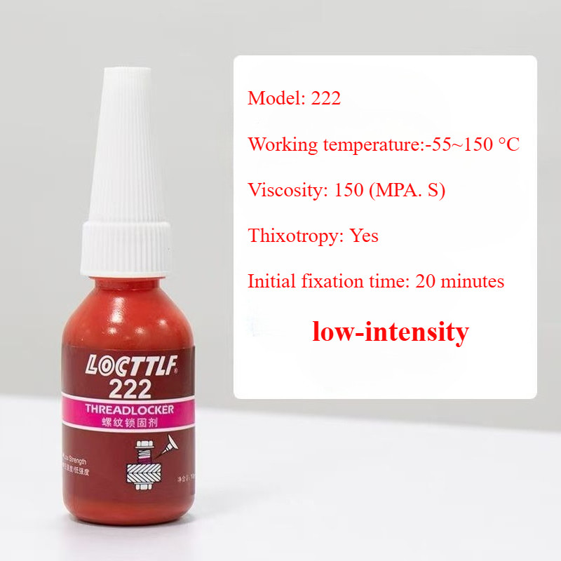 1PCS 10ml Threadlocker กาวแบบไม่ใช้ออกซิเจน Anti หลวมสกรูกาว Cured Thread Locking Agent Sealant สําหรับสกรูยึดได้อย่างรวดเร็ว