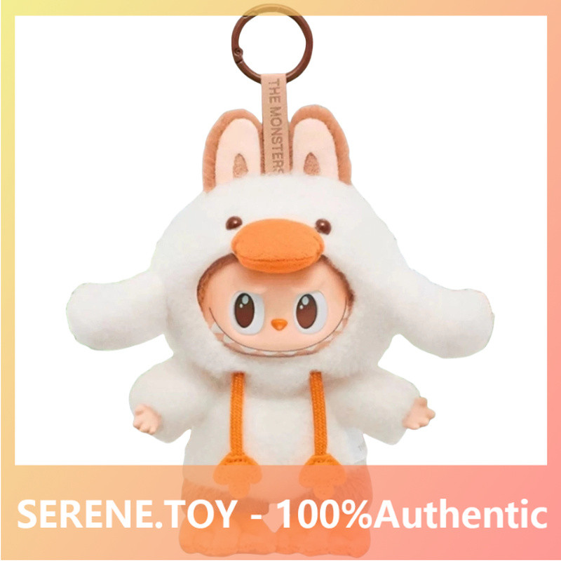 POPMART LABUBU Forest Fairy Tale Series ตุ๊กตาไวนิลจี้ตุ๊กตาของเล่นของขวัญ