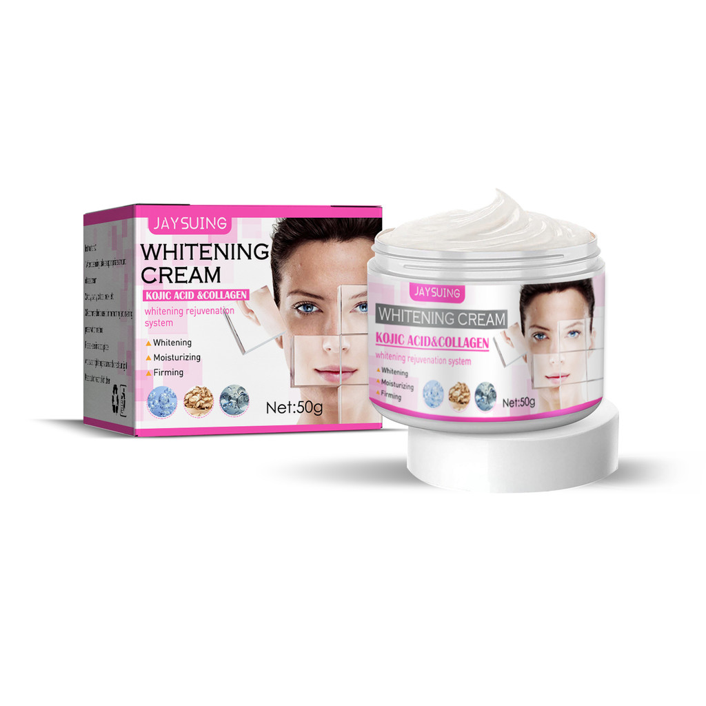 Jaysuing Kojic Acid Cream Gentle Moisturizing Moisturizing Formula Daily Facial Care Moisturizing Re