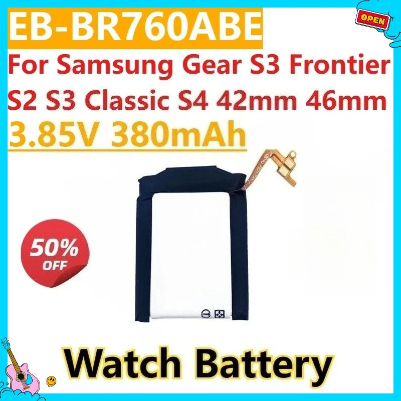 ใหม่ 3.8V แบตเตอรี่สําหรับ Samsung Gear S3 Frontier S2 S3 Classic S4 42 มม.46 มม.SM-R805 SM-R765 SM-