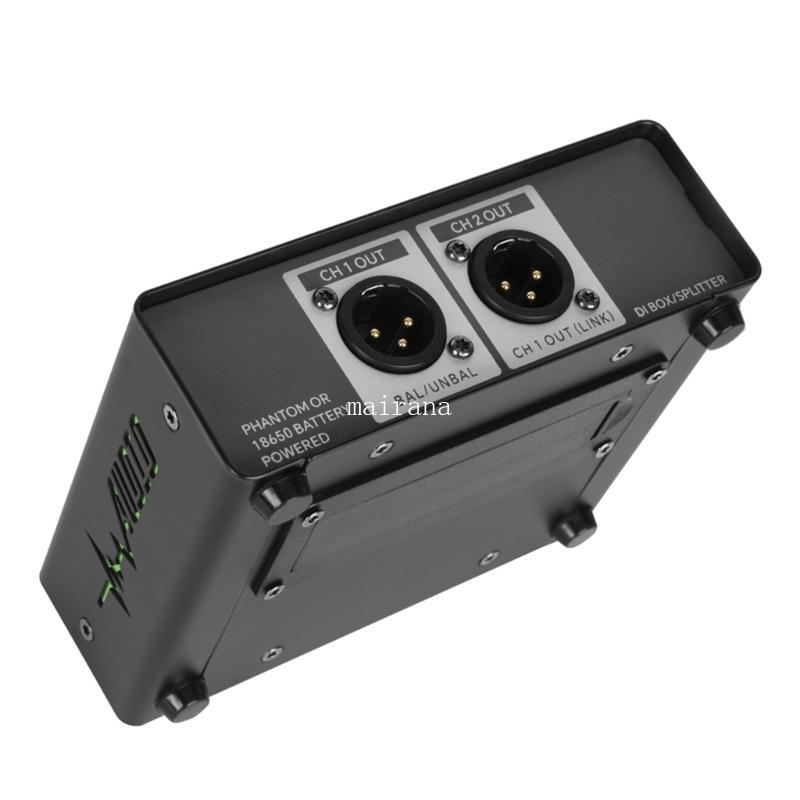 MT DI20 DI BOX เครื่องกําจัดฮัมเพลงแบบพกพาช่วยเพิ่มความชัดเจนในระหว่างกิจกรรมสด